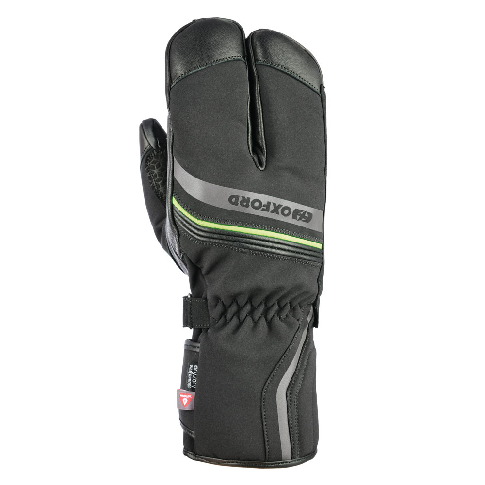 Oxford Oxford Polar 1.0 MS Gloves Black/Fluo